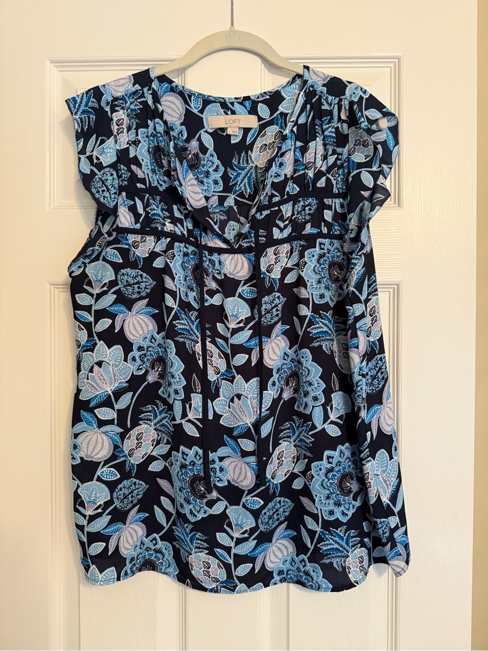 LOFT Blue Blouse